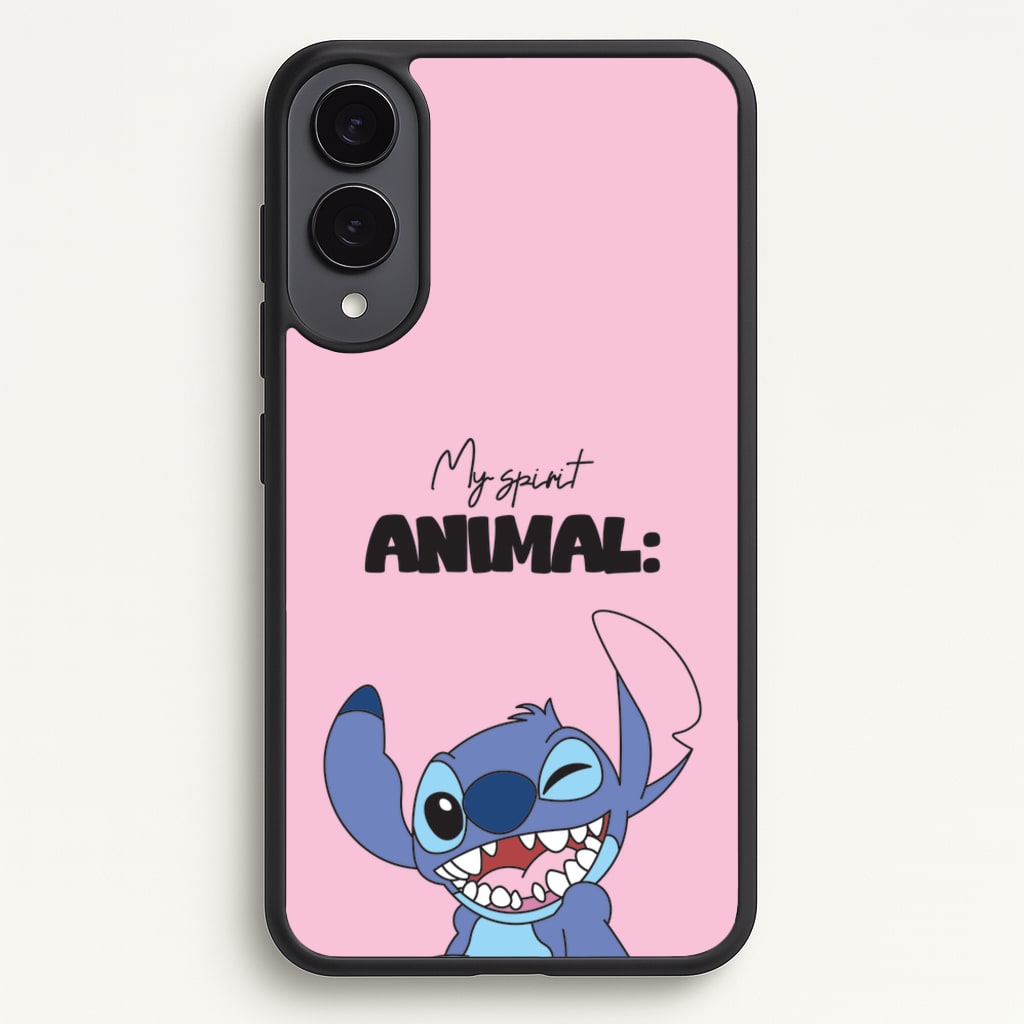 My Sprit Animal Blue Alien - Stitch Phone Case for Galaxy S25 Edge