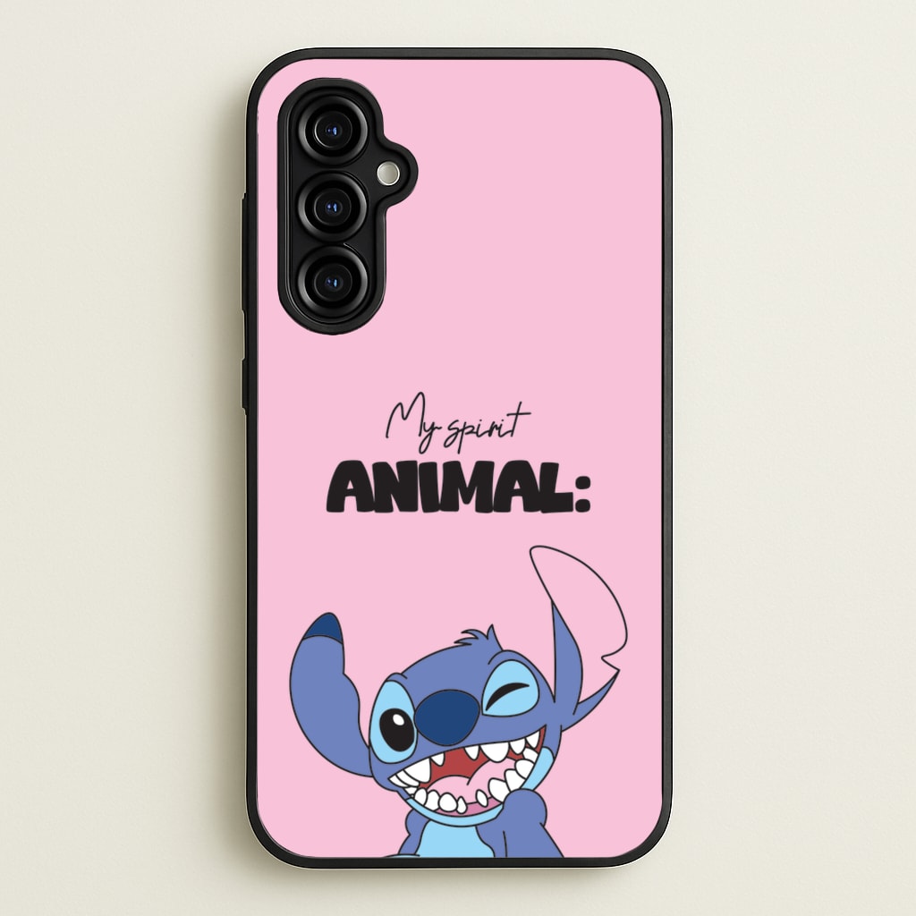 My Sprit Animal Blue Alien - Stitch Phone Case for Galaxy A54