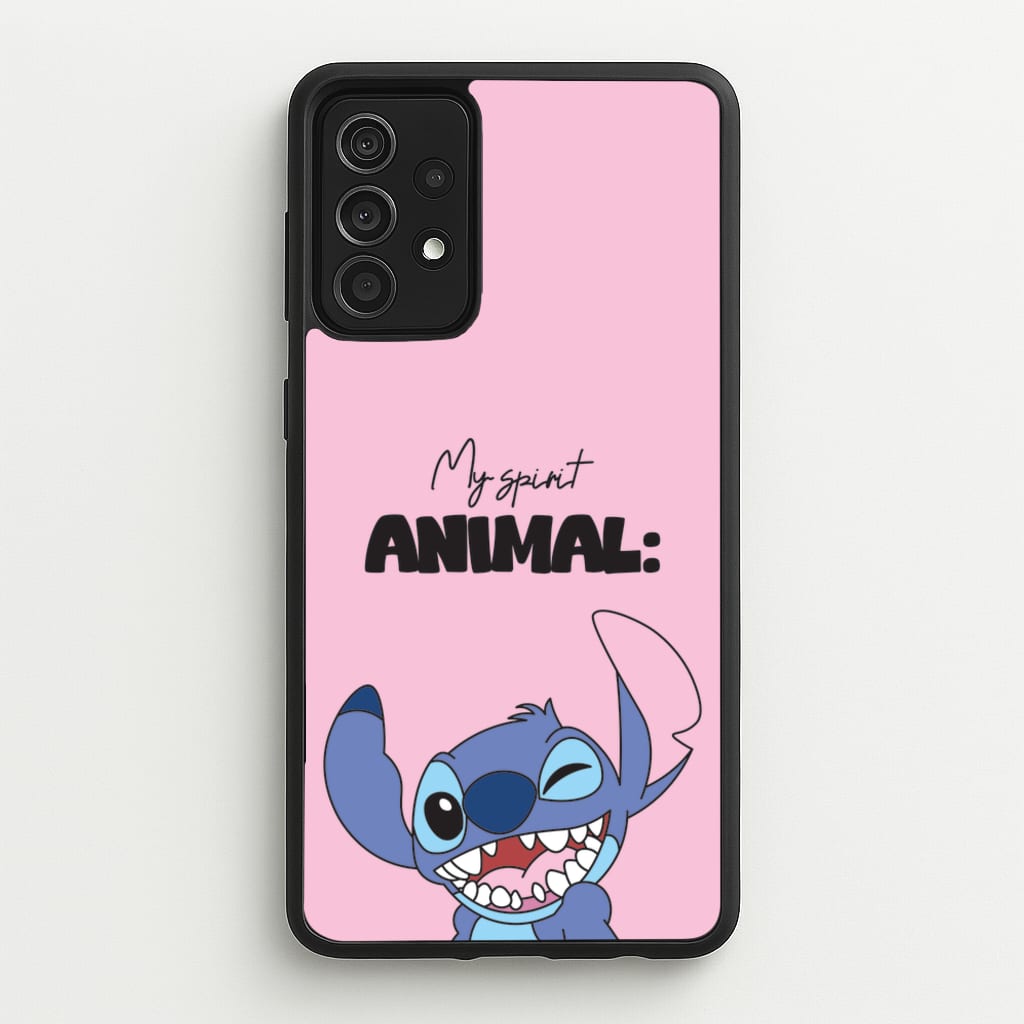 My Sprit Animal Blue Alien - Stitch Phone Case for Galaxy A52 / A52s