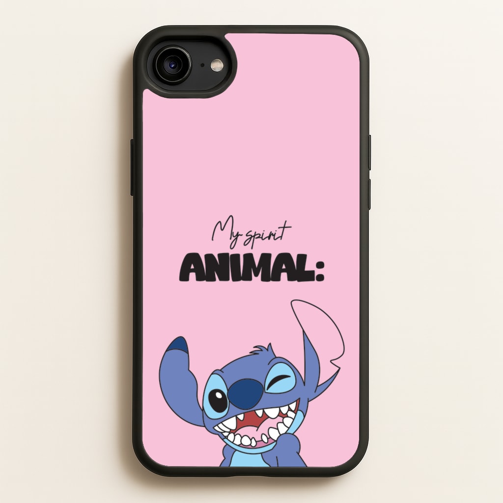 My Sprit Animal Blue Alien - Stitch Phone Case for iPhone 6 / 7 / 8 / SE