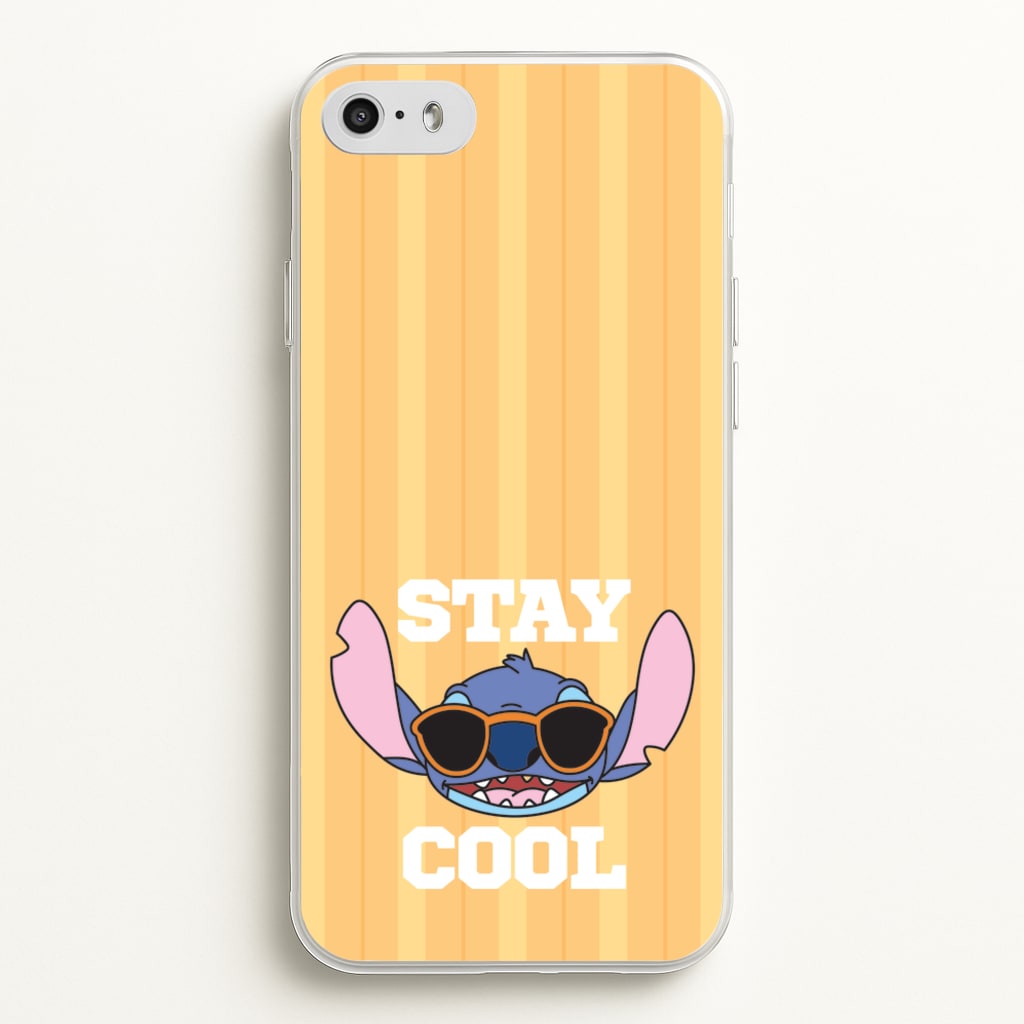Stay Cool Blue Alien - Stitch Phone Case for iPhone 5 / 5s / SE 2016