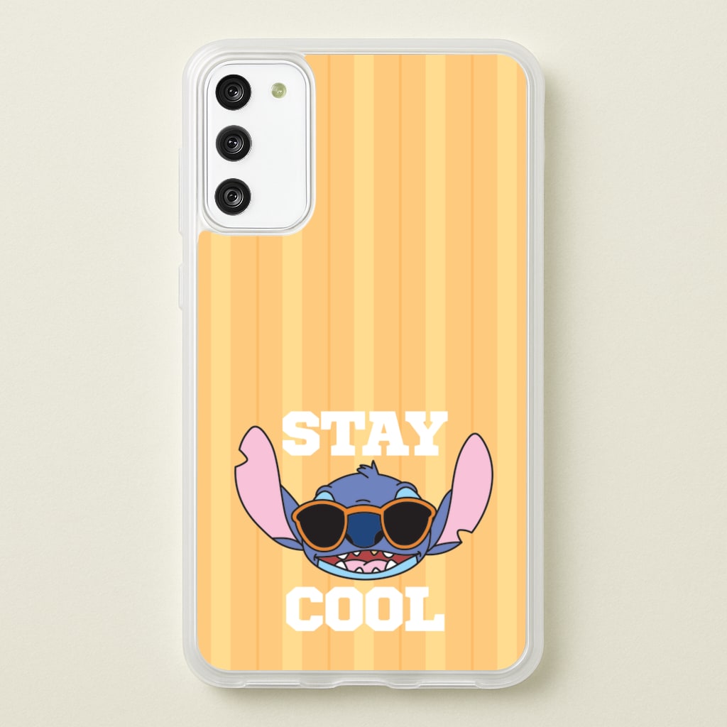 Stay Cool Blue Alien - Stitch Phone Case for Galaxy S20FE