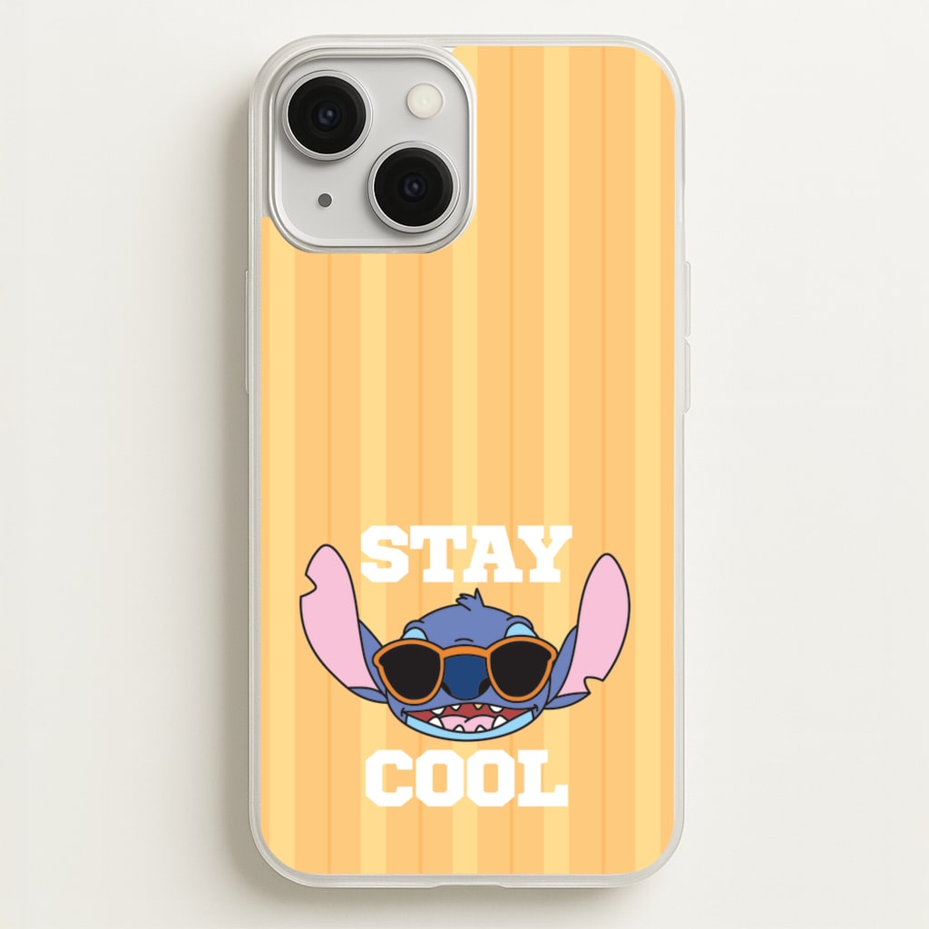 Stay Cool Blue Alien - Stitch Phone Case for iPhone 13 Mini