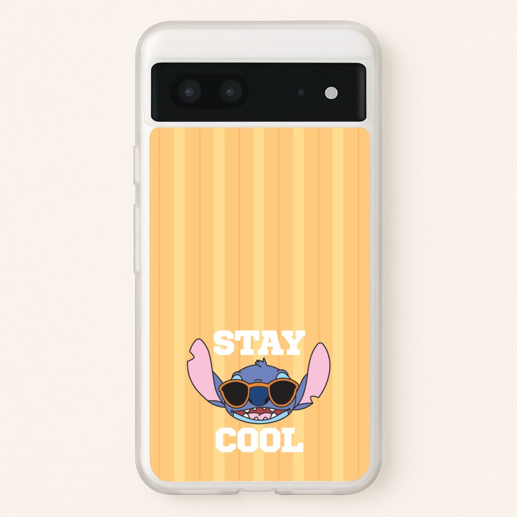 Stay Cool Blue Alien - Stitch Phone Case for Google Pixel 7