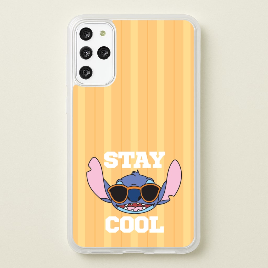 Stay Cool Blue Alien - Stitch Phone Case for Galaxy S20 Plus