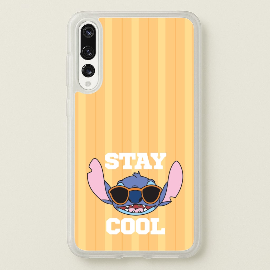 Stay Cool Blue Alien - Stitch Phone Case for Huawei P20 Pro