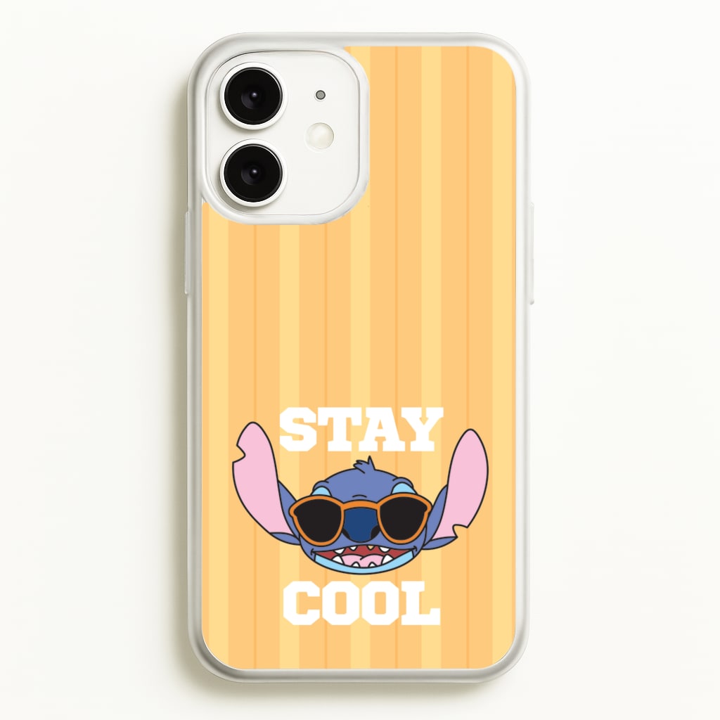 Stay Cool Blue Alien - Stitch Phone Case for iPhone 11
