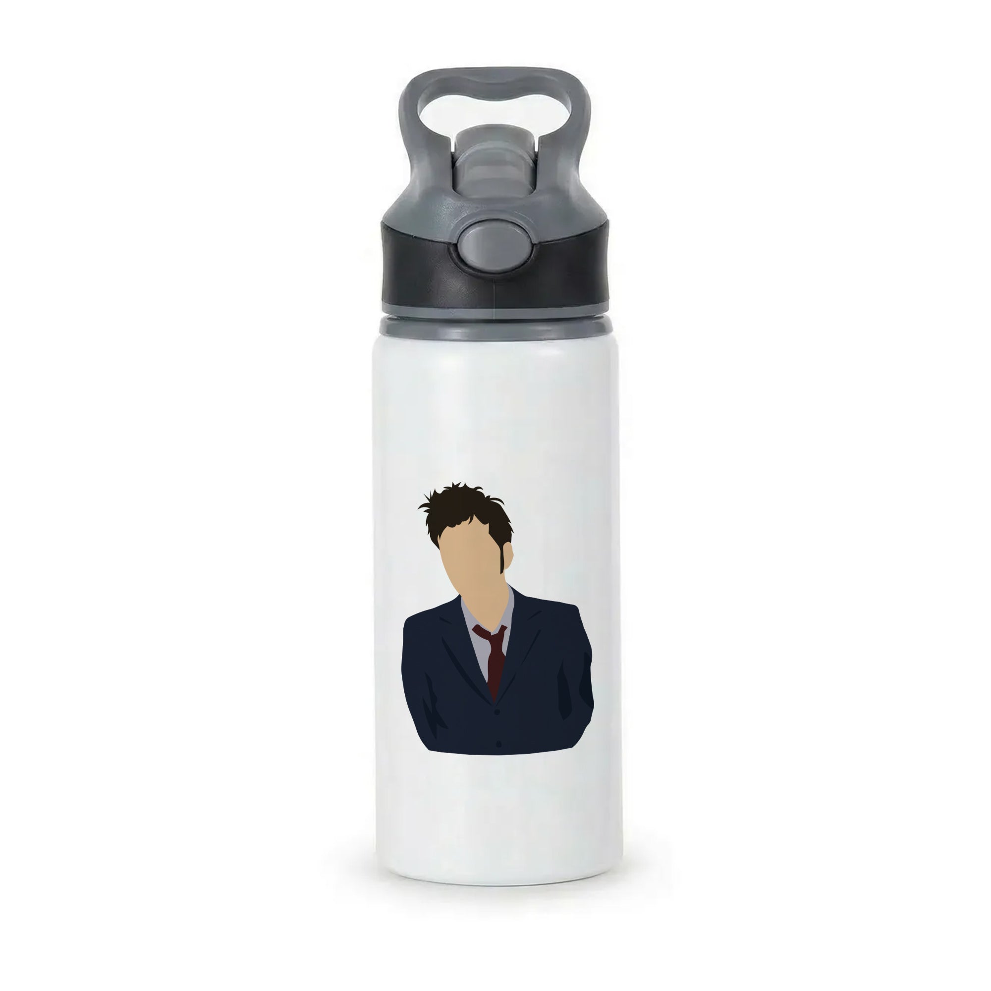 Tennant - The Doctor Active Water Bottle - Black