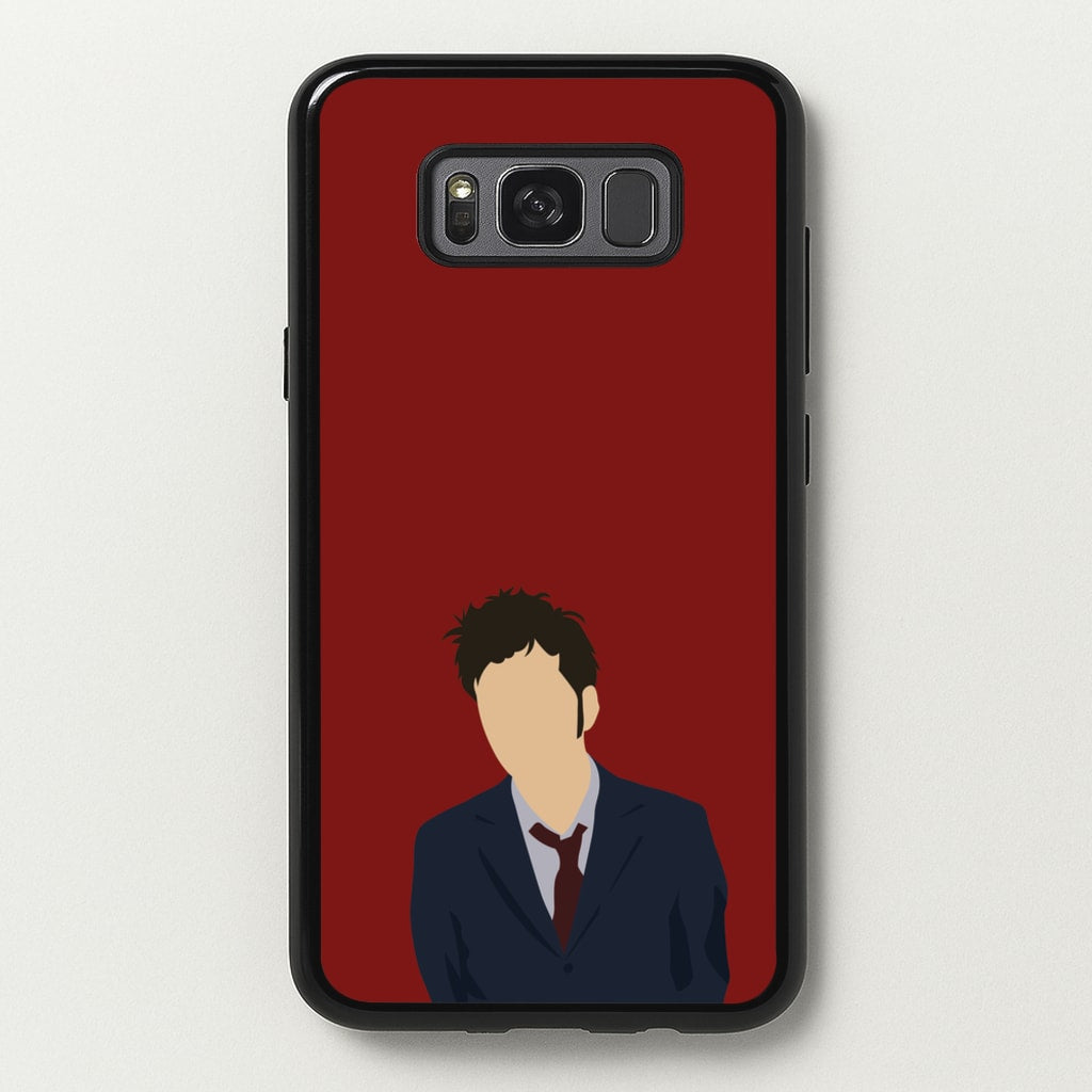 Tennant - The Doctor - Doctor Who Phone Case for Galaxy S8