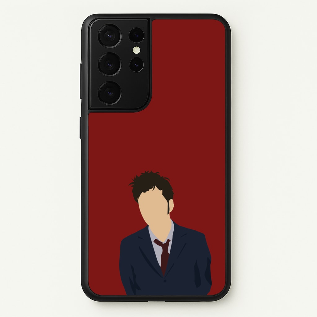 Tennant - The Doctor - Doctor Who Phone Case for Galaxy S21 Ultra