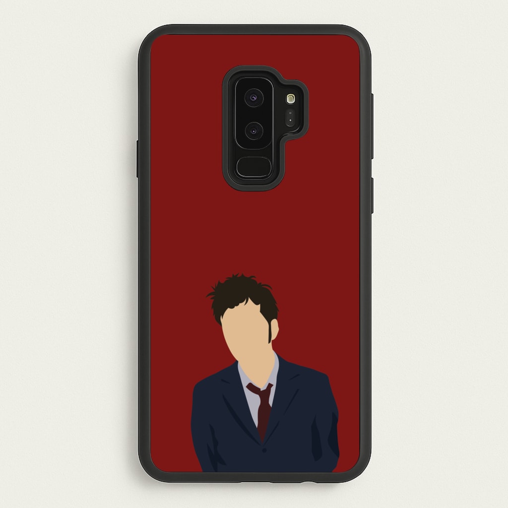 Tennant - The Doctor - Doctor Who Phone Case for Galaxy S9 Plus