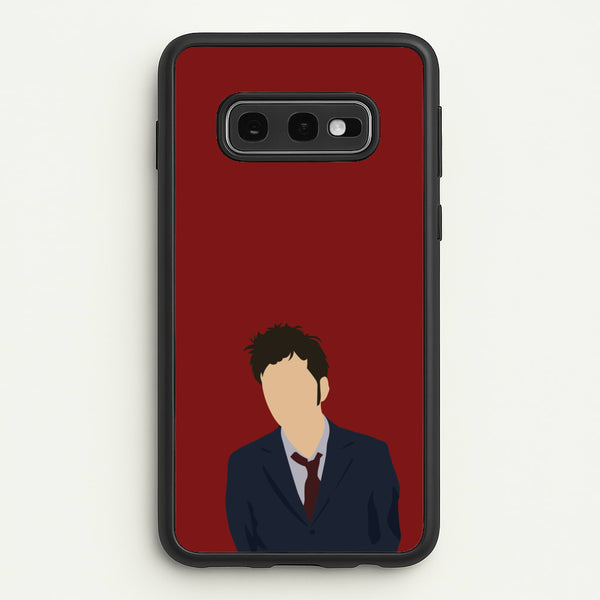 Tennant - The Doctor - Doctor Who Phone Case for Galaxy S10e