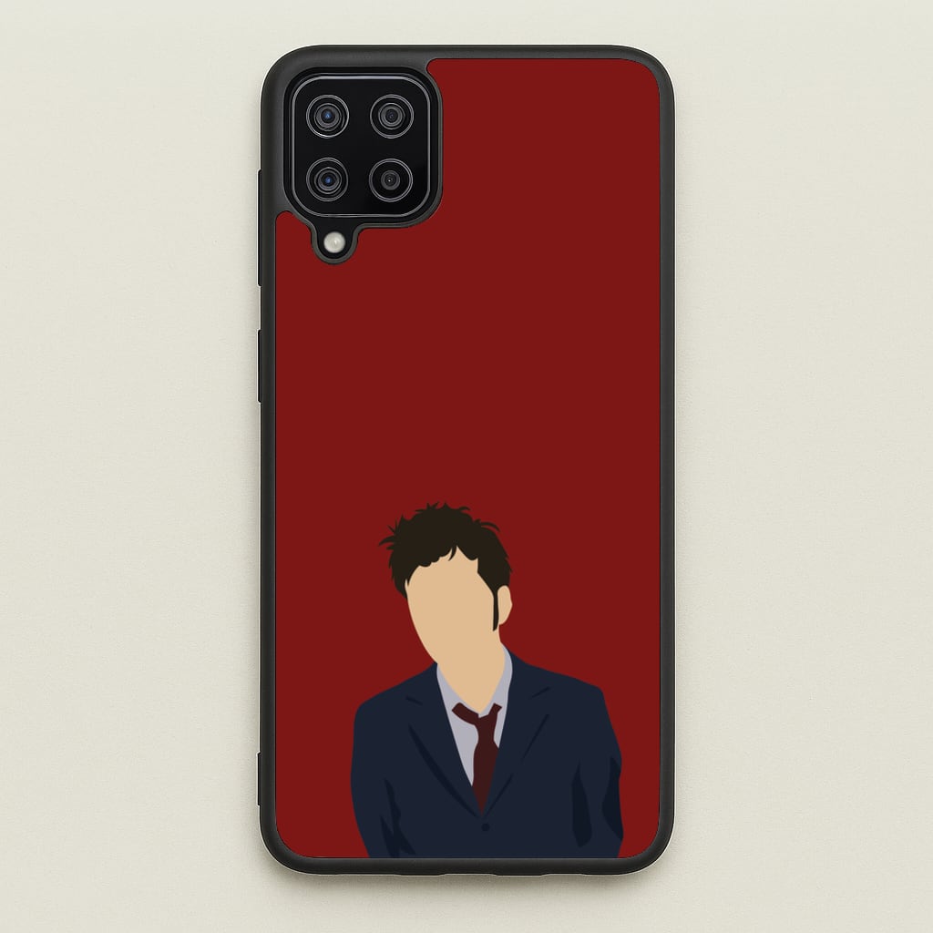 Tennant - The Doctor - Doctor Who Phone Case for Galaxy A12