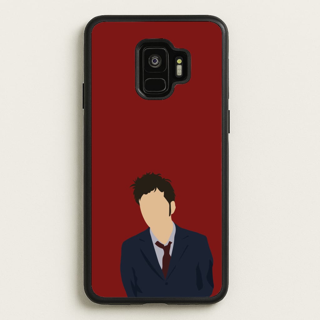 Tennant - The Doctor - Doctor Who Phone Case for Galaxy S9