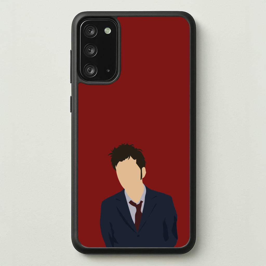 Tennant - The Doctor - Doctor Who Phone Case for Galaxy Note 20