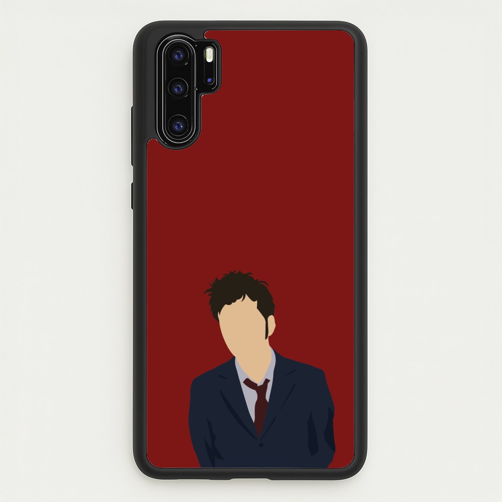 Tennant - The Doctor - Doctor Who Phone Case for Huawei P30 Pro