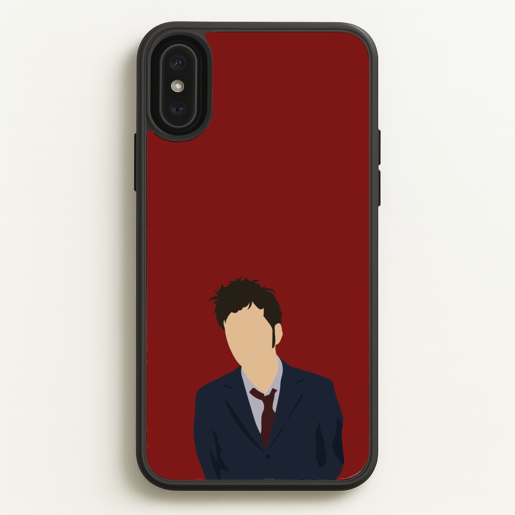 Tennant - The Doctor - Doctor Who Phone Case for iPhone XS Max