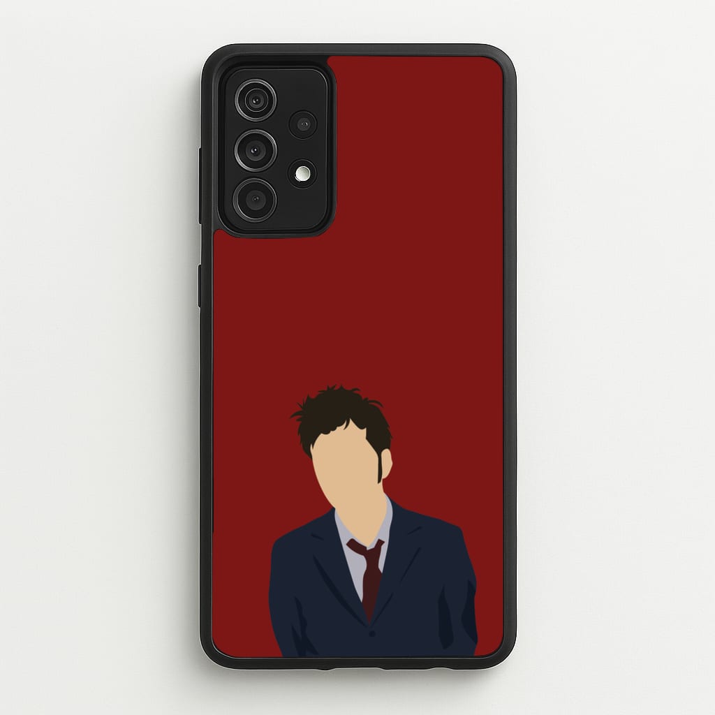 Tennant - The Doctor - Doctor Who Phone Case for Galaxy A52 / A52s