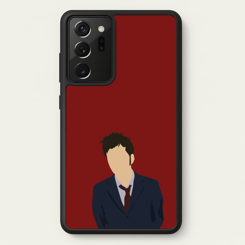 Tennant - The Doctor - Doctor Who Phone Case for Galaxy Note 20 Ultra