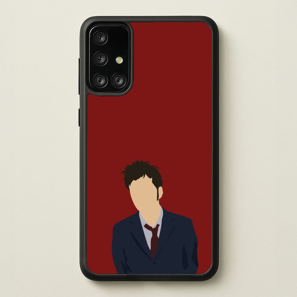 Tennant - The Doctor - Doctor Who Phone Case for Galaxy A71