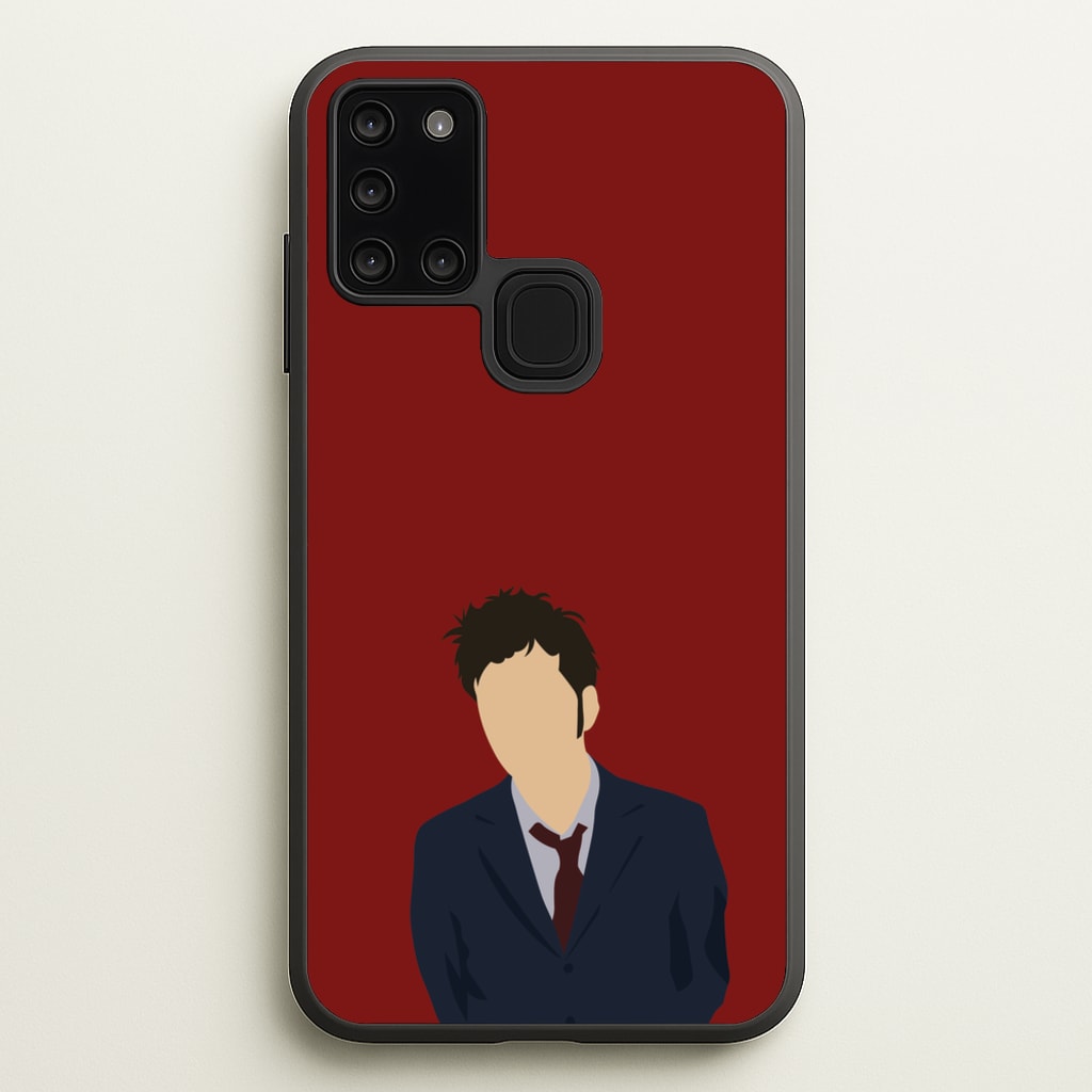 Tennant - The Doctor - Doctor Who Phone Case for Galaxy A21s