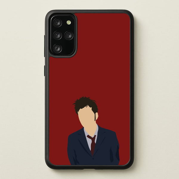 Tennant - The Doctor - Doctor Who Phone Case for Galaxy S20 Plus