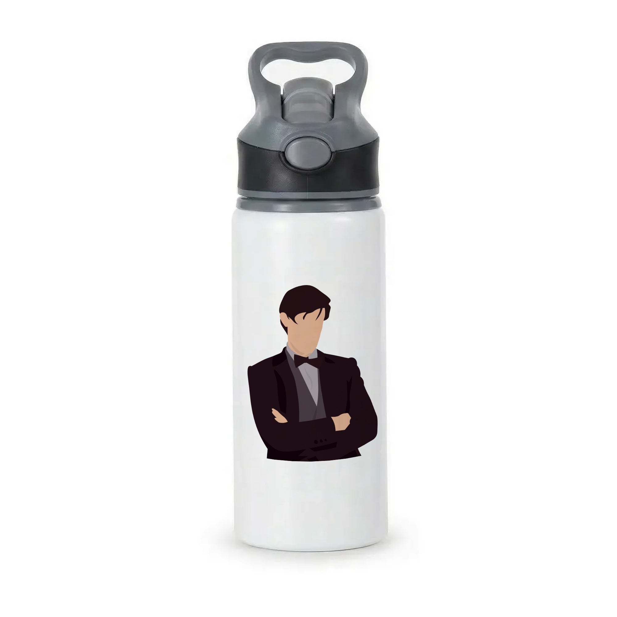 Matt Smith Active Water Bottle - Black