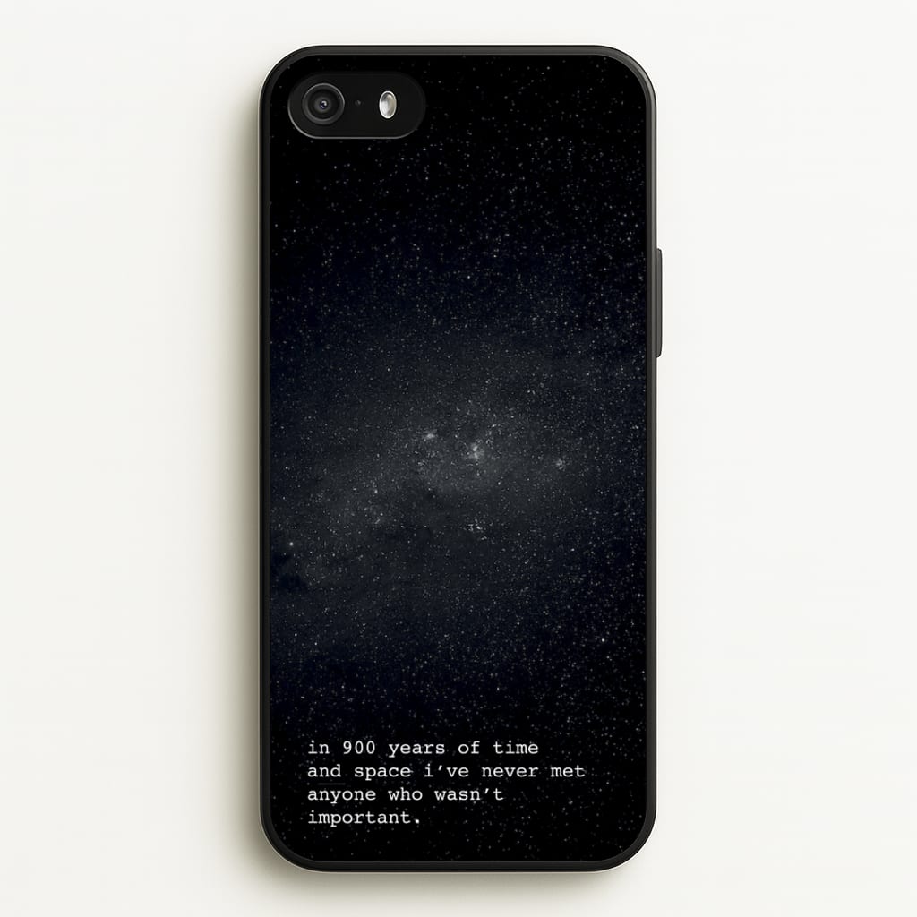 In 900 Years - Doctor Who Phone Case for iPhone 5 / 5s / SE 2016