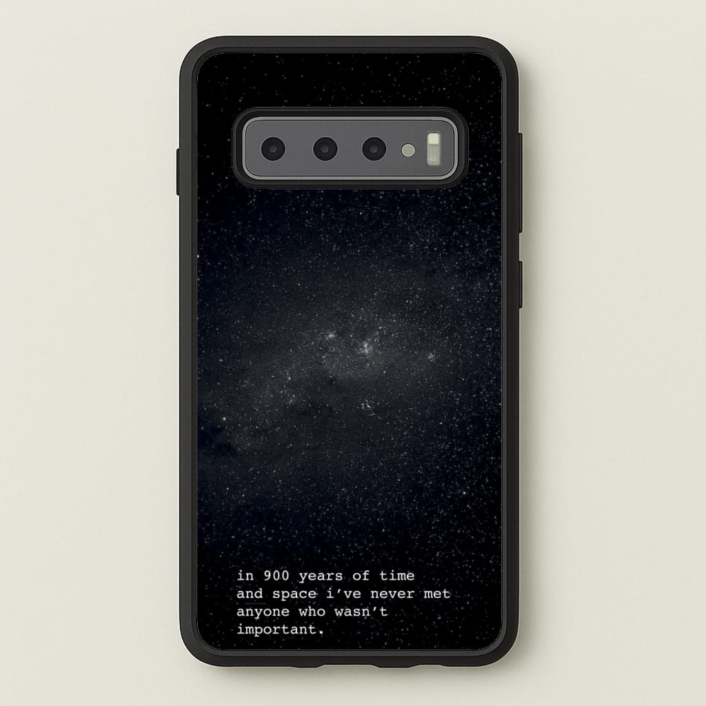 In 900 Years - Doctor Who Phone Case for Galaxy S10 Plus