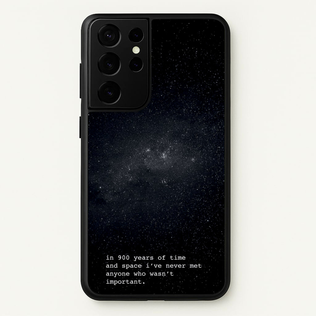 In 900 Years - Doctor Who Phone Case for Galaxy S21 Ultra