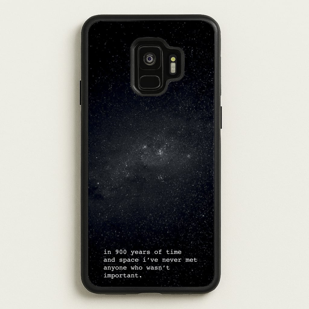 In 900 Years - Doctor Who Phone Case for Galaxy S9