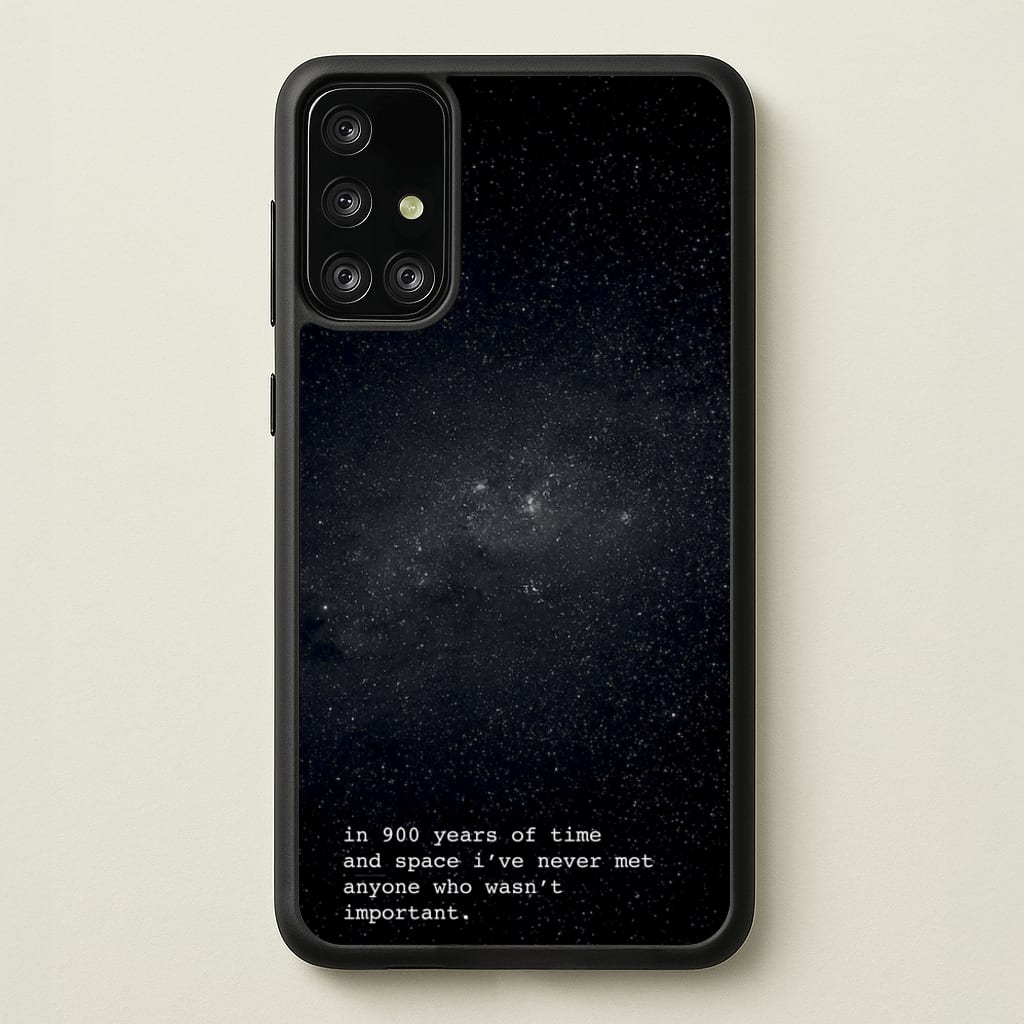 In 900 Years - Doctor Who Phone Case for Galaxy A71
