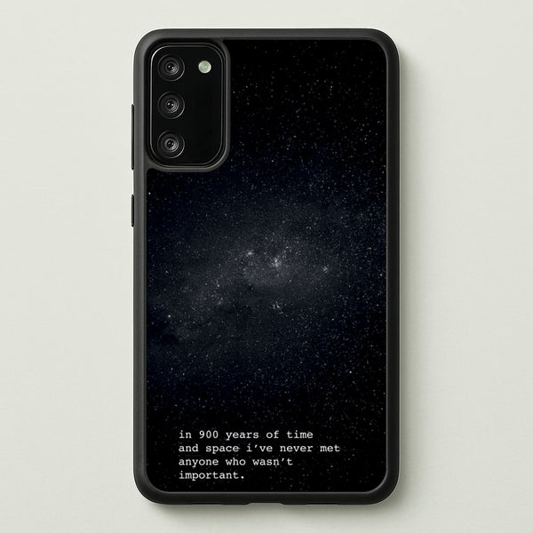 In 900 Years - Doctor Who Phone Case for Galaxy S20FE