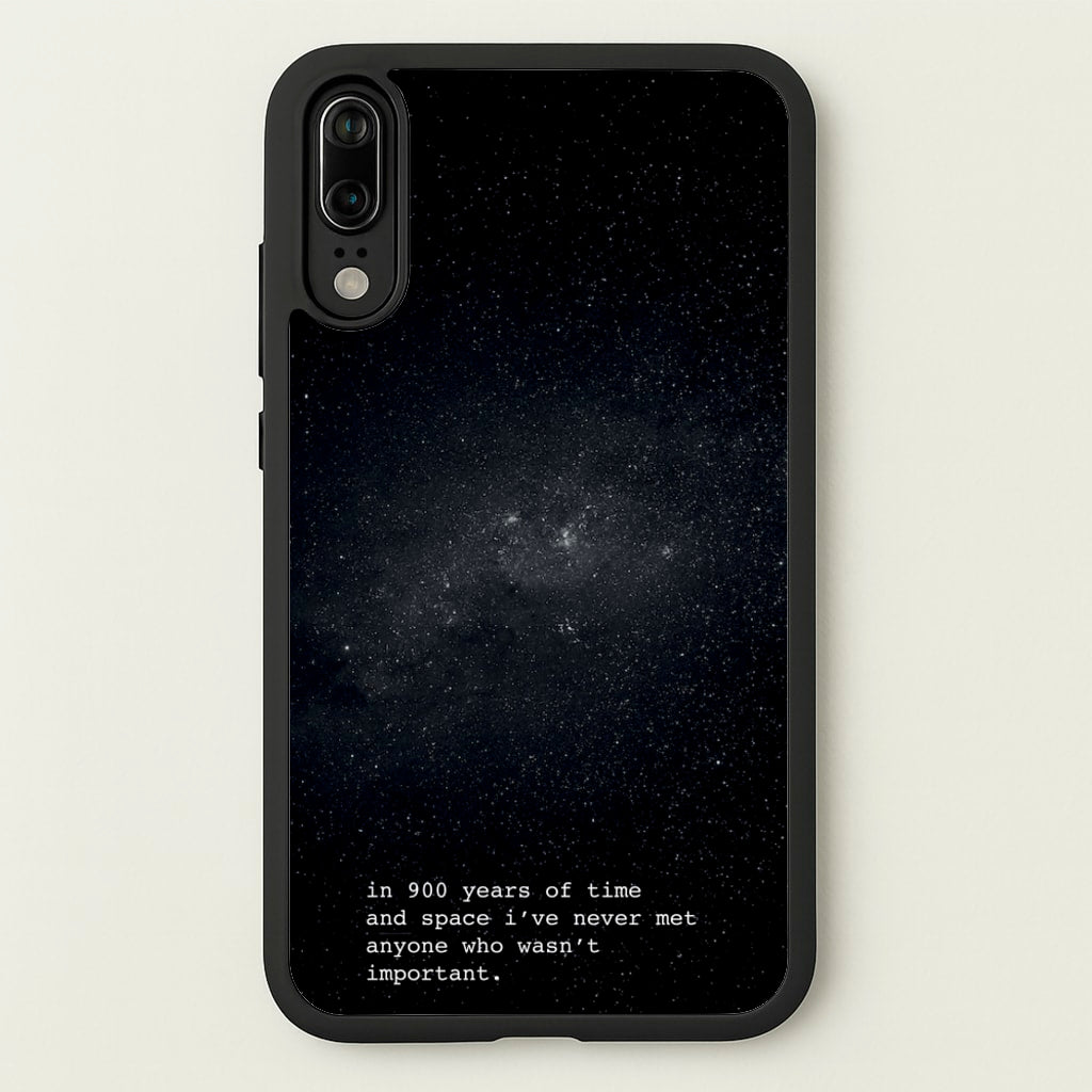 In 900 Years - Doctor Who Phone Case for Huawei P20