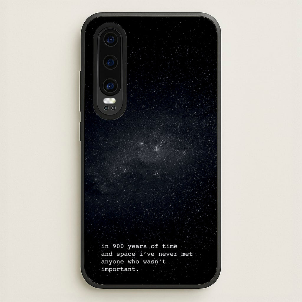 In 900 Years - Doctor Who Phone Case for Huawei P30