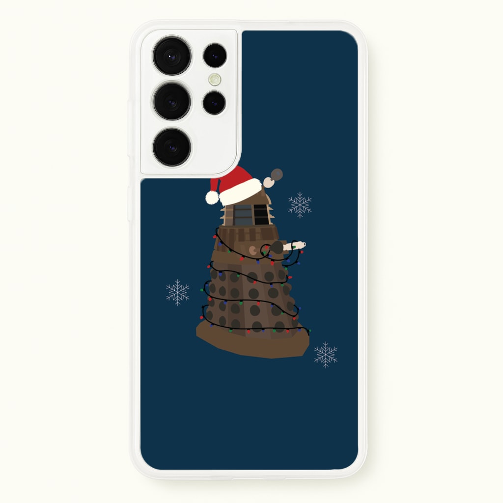 Christmas Dalek - Doctor Who - Doctor Who Phone Case for Galaxy S21 Ultra
