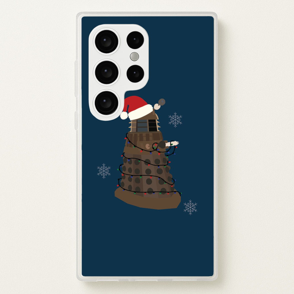 Christmas Dalek - Doctor Who - Doctor Who Phone Case for Galaxy S24 Ultra