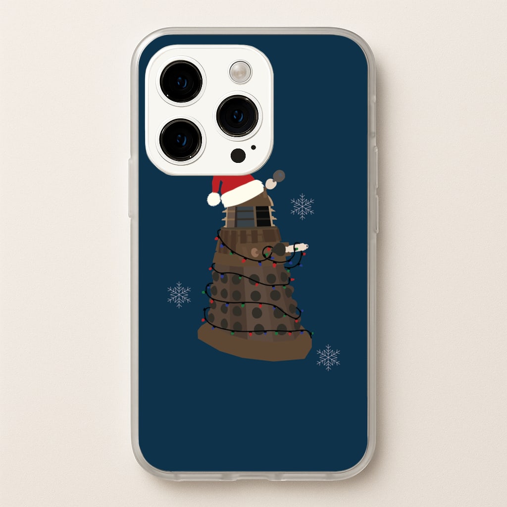 Christmas Dalek - Doctor Who - Doctor Who Phone Case for iPhone 15 Pro Max