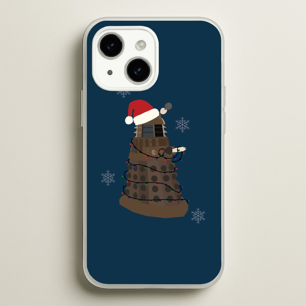 Christmas Dalek - Doctor Who - Doctor Who Phone Case for iPhone 15 Plus