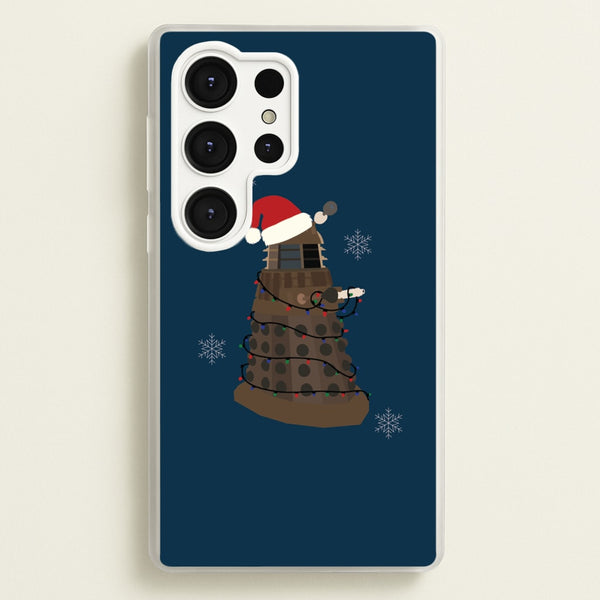 Christmas Dalek - Doctor Who - Doctor Who Phone Case for Galaxy S25 Ultra