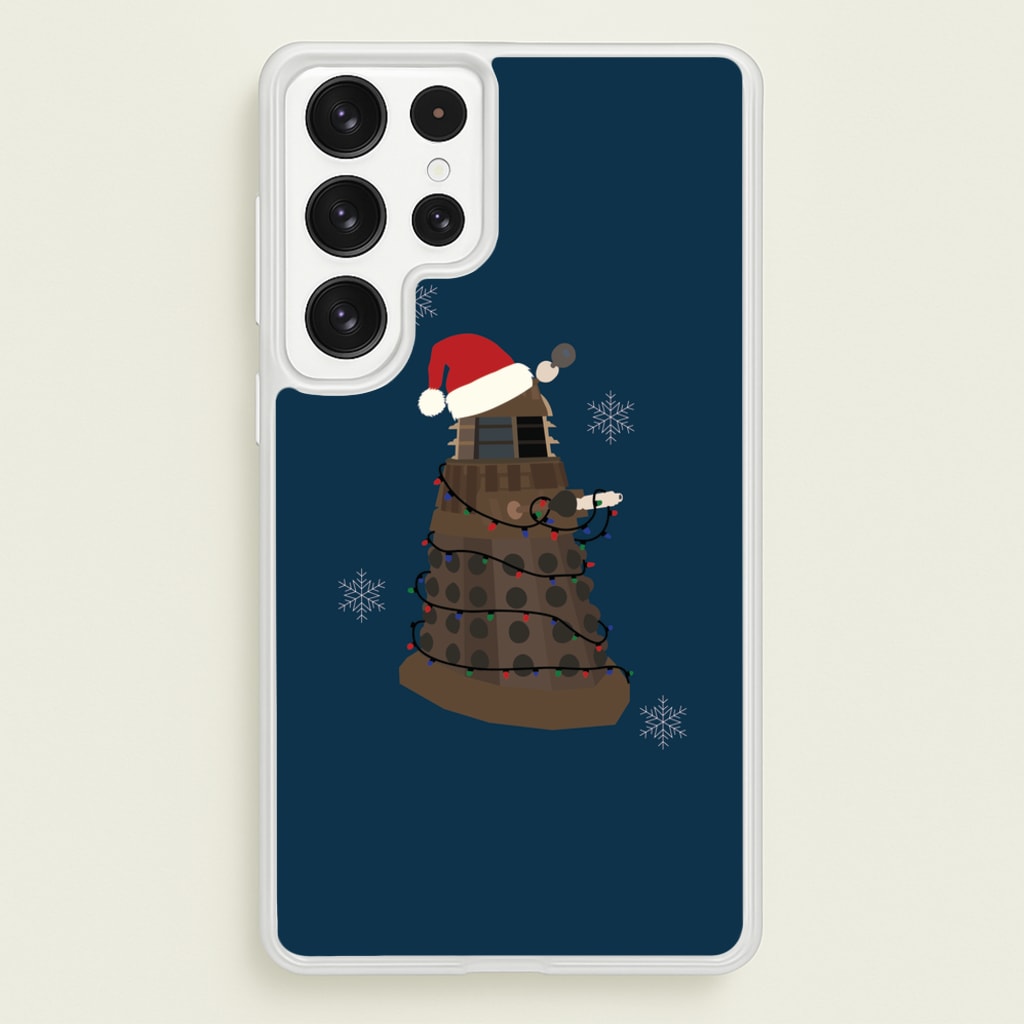 Christmas Dalek - Doctor Who - Doctor Who Phone Case for Galaxy S22 Ultra
