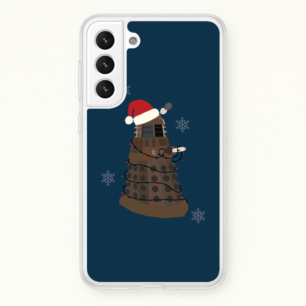 Christmas Dalek - Doctor Who - Doctor Who Phone Case for Galaxy S21