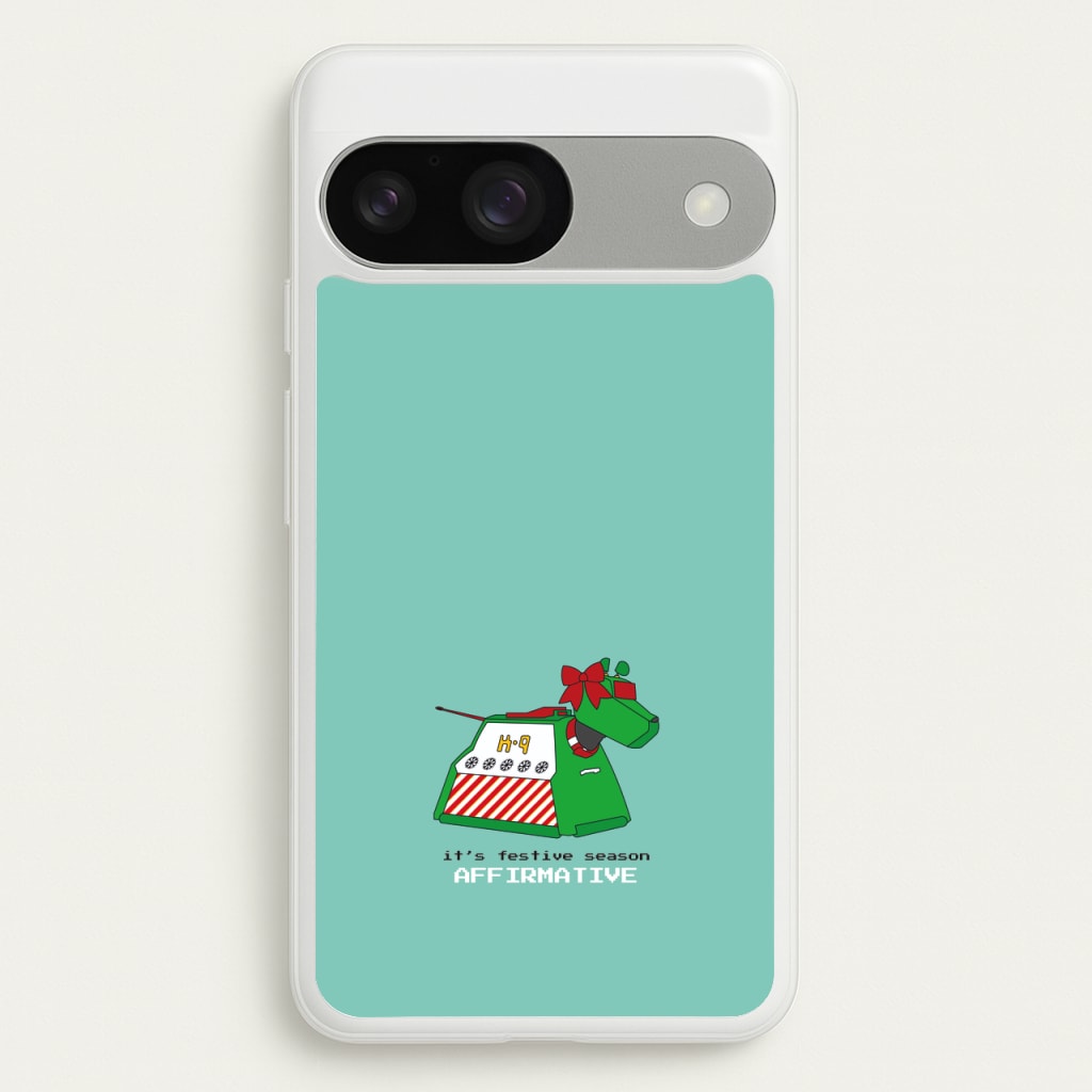 K9 Festive Season - Doctor Who - Doctor Who Phone Case for Google Pixel 9 / 9 Pro