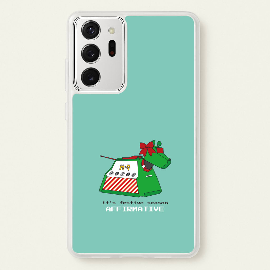 K9 Festive Season - Doctor Who - Doctor Who Phone Case for Galaxy Note 20 Ultra