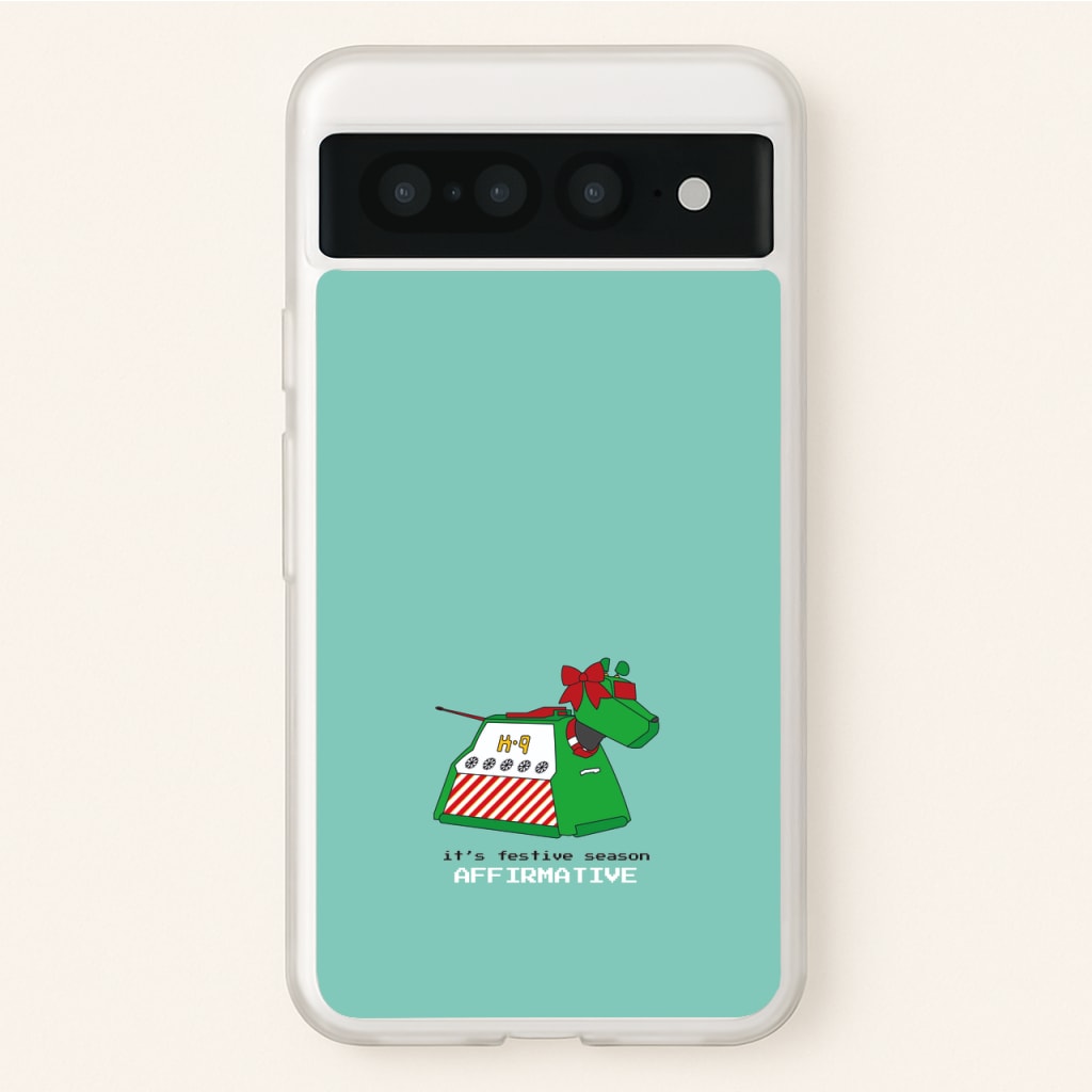K9 Festive Season - Doctor Who - Doctor Who Phone Case for Google Pixel 7 Pro