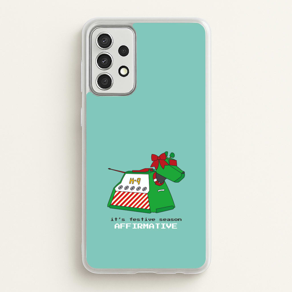 K9 Festive Season - Doctor Who - Doctor Who Phone Case for Galaxy A52 / A52s