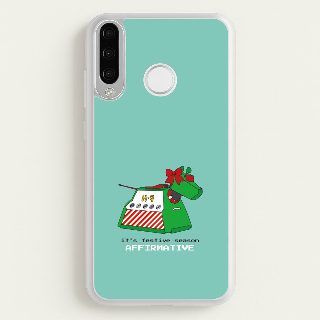 K9 Festive Season - Doctor Who - Doctor Who Phone Case for Huawei P30 Lite