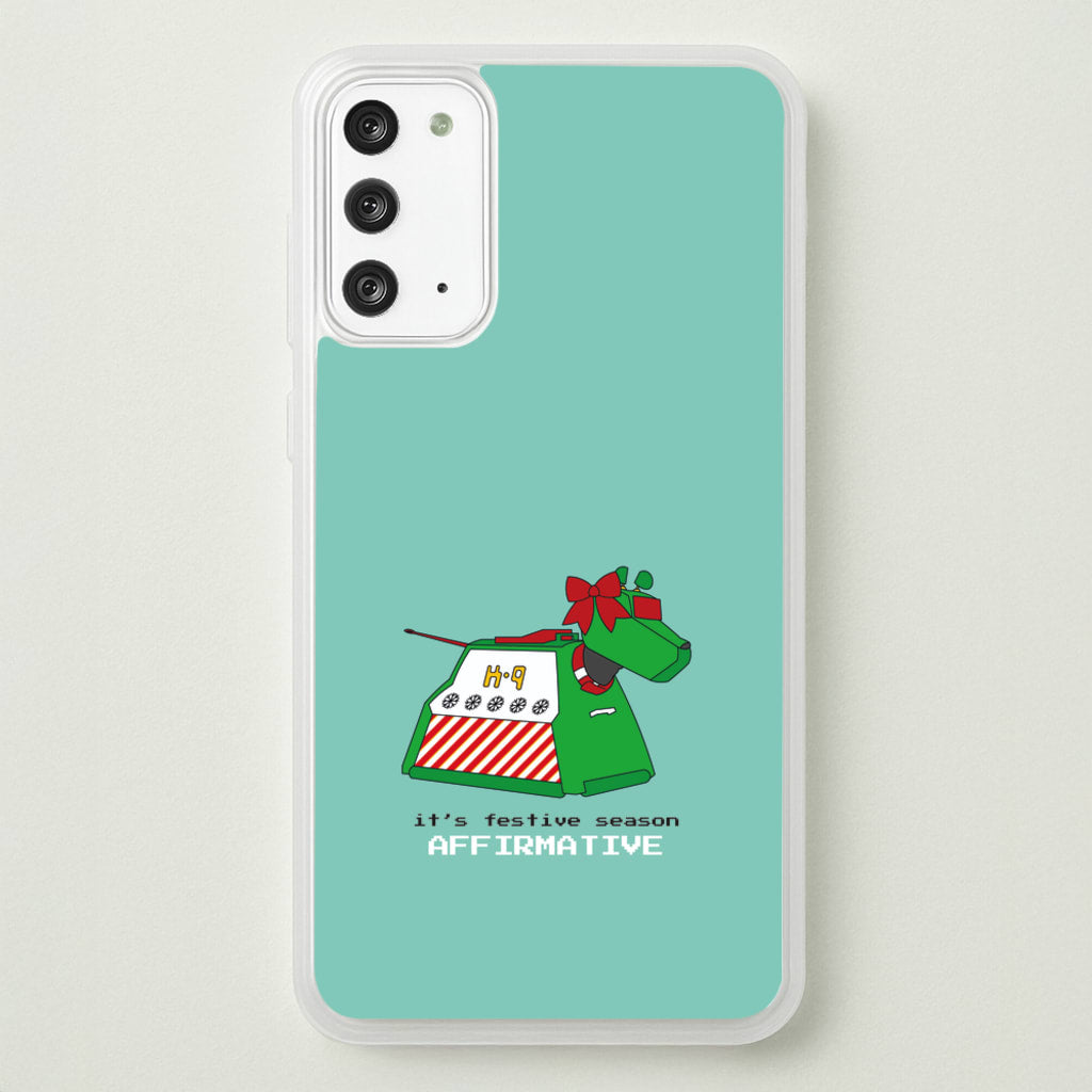 K9 Festive Season - Doctor Who - Doctor Who Phone Case for Galaxy Note 20