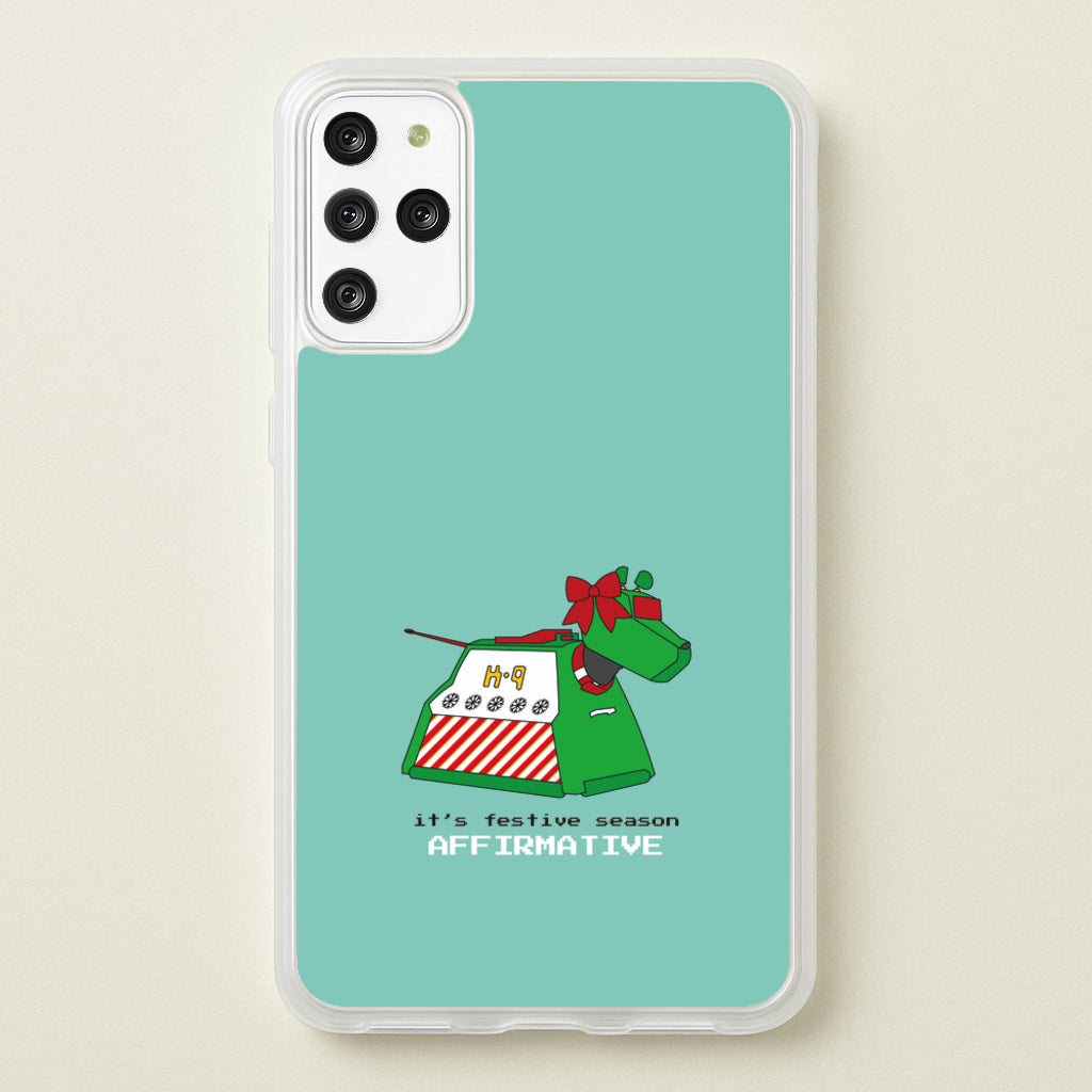 K9 Festive Season - Doctor Who - Doctor Who Phone Case for Galaxy S20 Plus