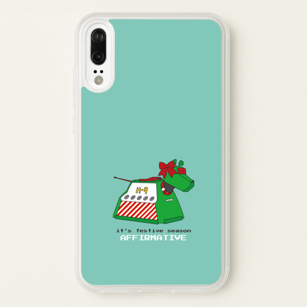 K9 Festive Season - Doctor Who - Doctor Who Phone Case for Huawei P20